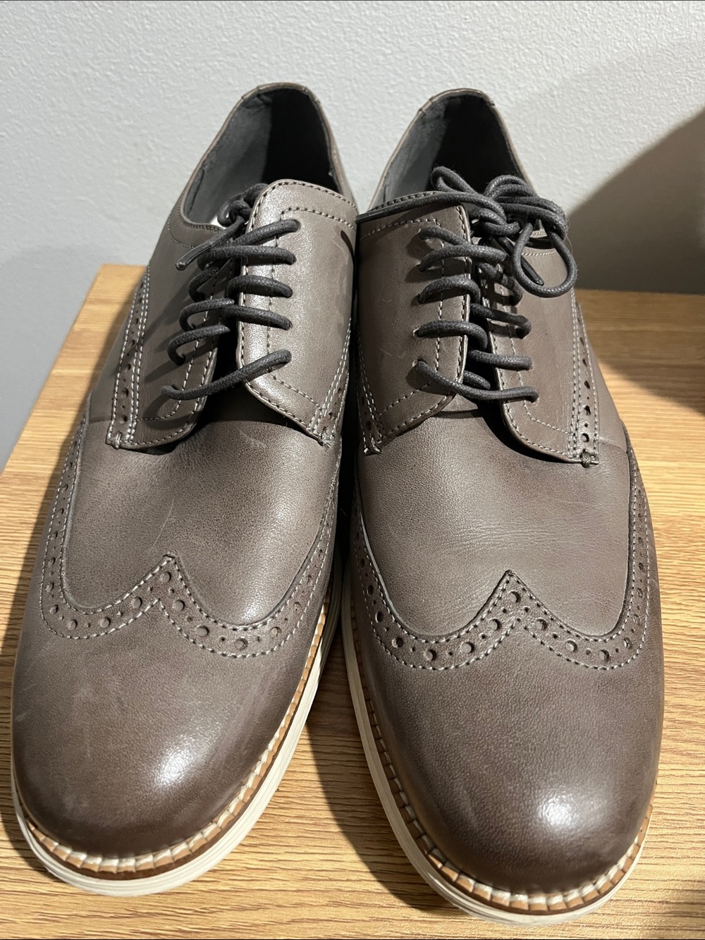 Cole Haan Men's Casual Sneaker - Gray and White
